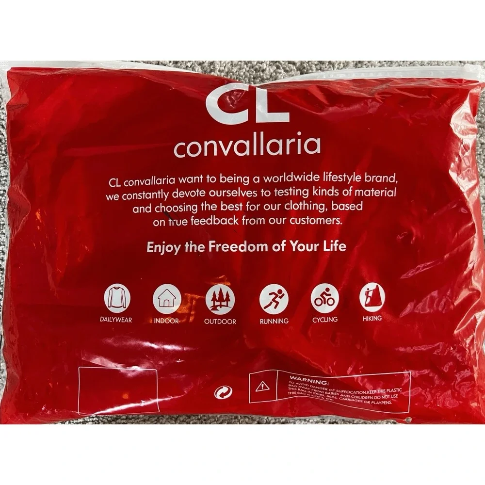 CL Convallaria 2-Pack Black Thermal Fleece Lined Top Shirt Sz XS NWT Underwear F - Picture 13 of 13